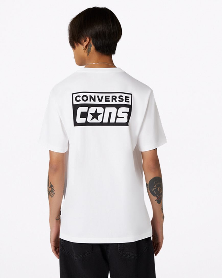 Camiseta Converse CONS Gráficas Masculino Branco | PT T037T94